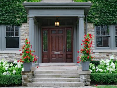 Front Entrance Construction