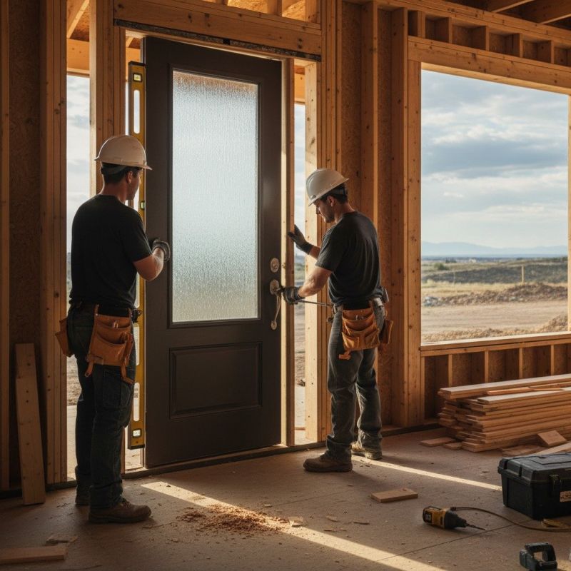 Front Entrance Construction
