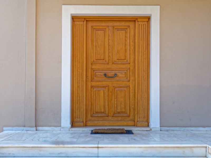Classic Wooden Door Installation